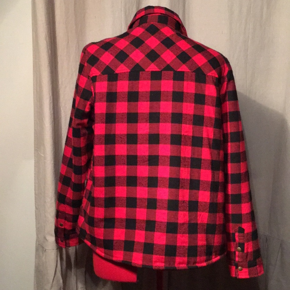 Buffalo Check Sherpa Shirt - Picture 3 of 4